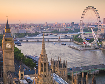 View of London and the River Thames 