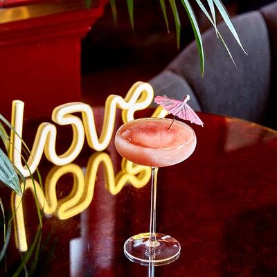 The Coral Room cocktail The Coral Room cocktail