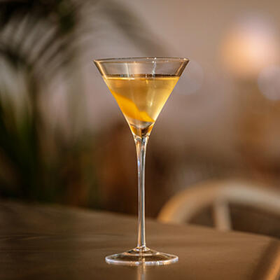 A cocktail served at Ricks bar in Bristol