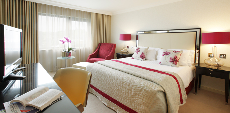 bedroom in The Bristol hotel