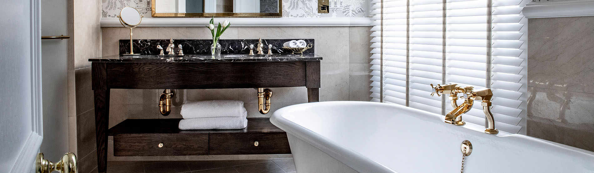 Room with bath and sink
