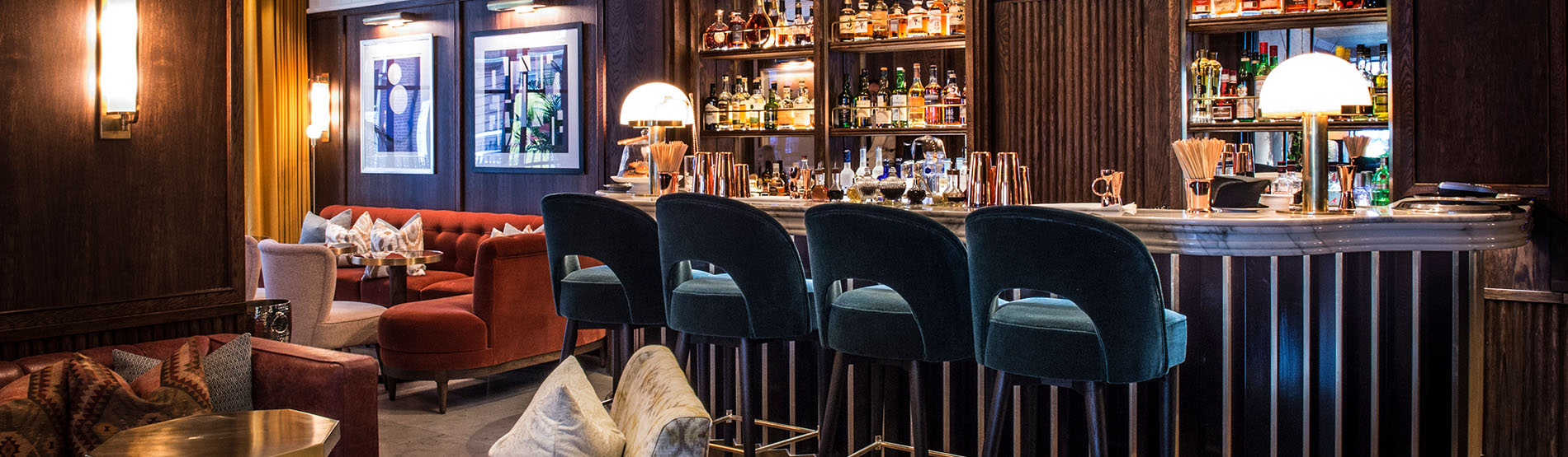 The cocktail bar at The Marylebone