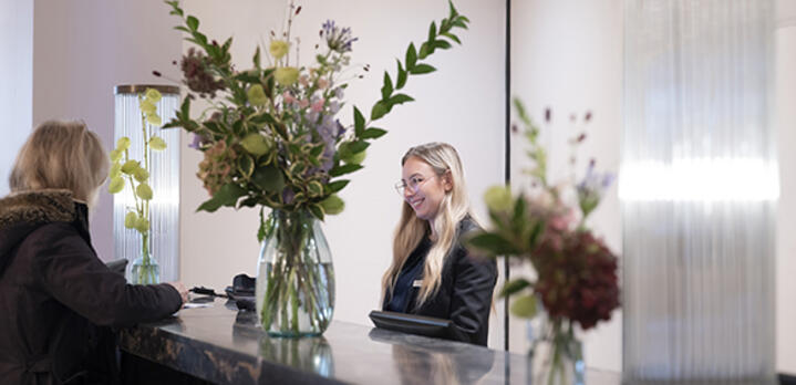 Reception desk Reception desk